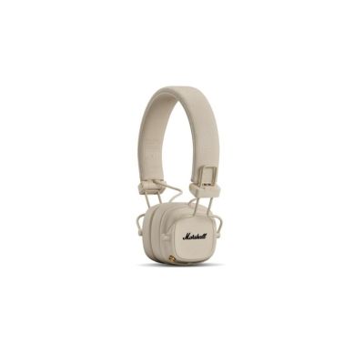 3. Marshall Major V Cream Over-Ear Headphones