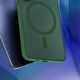 24. 3mk Smoke MagCase for iPhone 16 - Green-Translucent