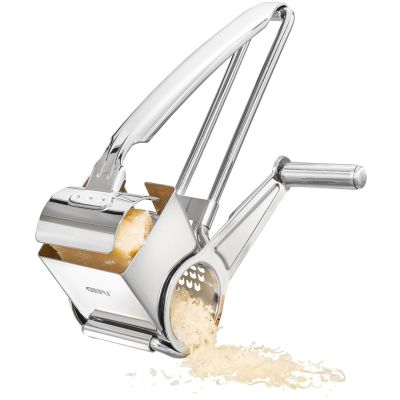 2. GEFU 19071 Hand Grater/Spiralizer Stainless Steel