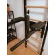 44. GYMNASTIC LADDER WITH A HAND BAR AND A HANDRAIL FOR EXERCISES BENCHK 722B