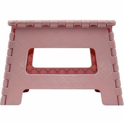 4. ANTI-SLIP FOLDING STOOL PINK