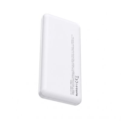 6. Powerbank Wozinsky Wpower WPBBK-3 10000 mAh 10W 2x USB-A 2A - white