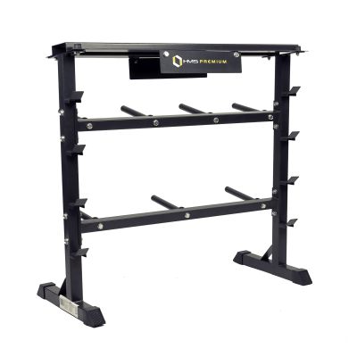 3. HMS STR12 Premium Plate and Dumbbell Stand