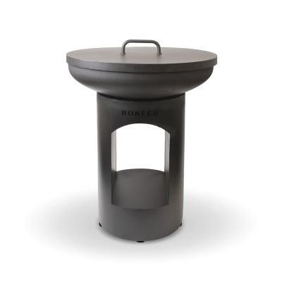 10. BONFEU GARDEN FIRE PIT BONBIZA OPEN BLACK