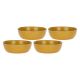 Set of 4 Concerto Ocra Salad Bowls - Yellow, 20 cm