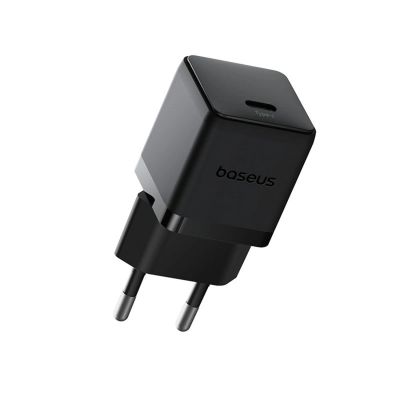 3. Baseus Palm 30W Wall Charger with 60W USB-C Cable 1m - Black