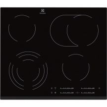 Electrolux EHF6547FXK ceramic hob (4 cooking zones; black)