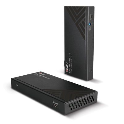 LINDY 150m Cat.6 DisplayPort and USB KVM HDBaseT extender with IR/RS232