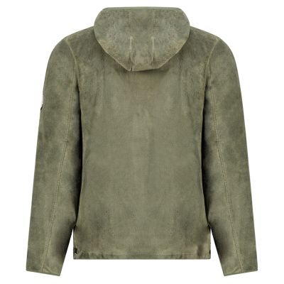 5. Geographical Norway UPLOAD HOOD OLIVE DB MEN 224 Men's Fleece Jacket (WY3387H/GN-OLIVE)