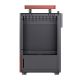 27. Jonsbo T6 Case, Mini-Tower, Mini-ITX, Tempered Glass, Wood - Black