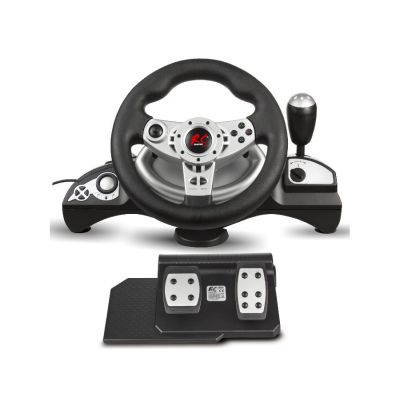 27. NANORS STEERING WHEEL PS4/PS3/XBOX ONE/XBOX360/PC(X-INPUT/D-INPUT)/SWTICH/ANDROID 8IN RS700