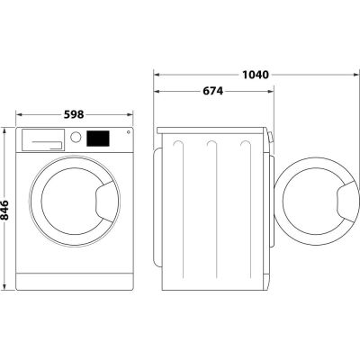 8. WHIRLPOOL WPC10XWBSEE 10 kg Tumble Dryer