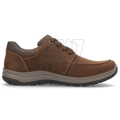 2. Rieker M RKR710 brown leather half-boots