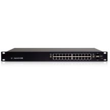 Ubiquiti ES-24-250W Managed Network Switch L2/L3 Gigabit Ethernet (10/100/1000) PoE Support 1U Black