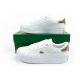 10. Lacoste women's sports shoes Ziane Platform 126 sneakers white fashionable