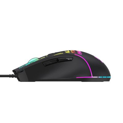 3. Wozinsky WMGK-7200 Wired Optical Gaming Mouse 7200 DPI - Black