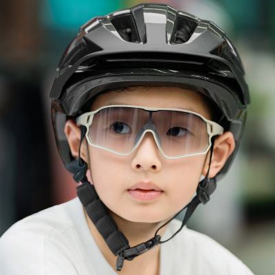 2. Rockbros LK-67 Youth Bike Helmet with Detachable Visor 54–58 cm - Gray