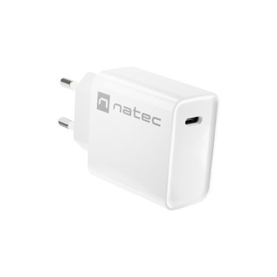 5. NATEC RIBERA USB-C 20W POWER DELIVERY WHITE CHARGER NUC-2059