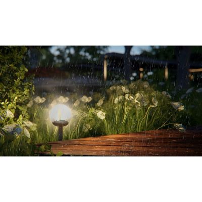 42. DECORATIVE SOLAR BALL LAMP 10X34.5CM