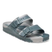 Birkenstock women's ARIZONA EVA 1031331 BASALT GRAY/STONE COIN MULTI flip-flops (narrow width)