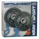 7. BLACK CAST IRON WEIGHT 2x1.25 KG BEST SPORTING diameter 30mm