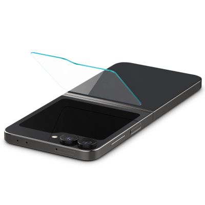 4. Spigen Glas.tR EZ Fit Tempered Glass for Samsung Galaxy Z Flip 6 - 2 pcs.