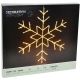 6. DECORATIVE HANGING SNOWFLAKE 120 LED WARM WHITE