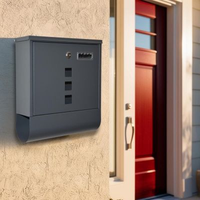 9. LETTERBOX 30.5X9.5X33CM 1067520 SASKA GARDEN