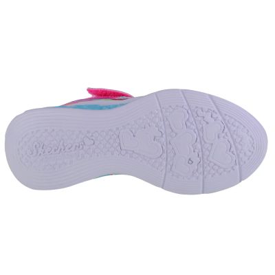 4. Skechers Flutter Heart Lights-Groovy Swirl 303253L-HPLV Pink 28