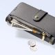 8. Dux Ducis Lawa iPhone 16 Pro Leather Case with Detachable Magnetic Wallet - Gray