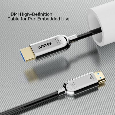 15. UNITEK HDMI OPTICAL CABLE 2.0 AOC 4K 60HZ 20M