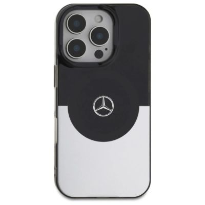 3. Mercedes Double Layer BiColor MagSafe case for iPhone 16 Pro Max - silver