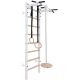 5. WOODEN AND METAL GYMNASTIC WALL BAR WITH WOODEN BAR AND ACCESSORIES BENCHK 221W A204