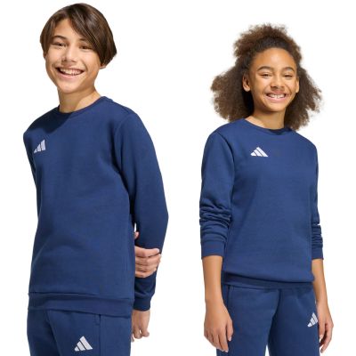 9. adidas Entrada 26 Sweat Top for kids, navy blue JZ6552