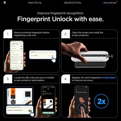 11. Spigen Glas.tR EZ Fit Pro 2-Pack Tempered Glass Screen Protector for Google Pixel 11 Pro XL