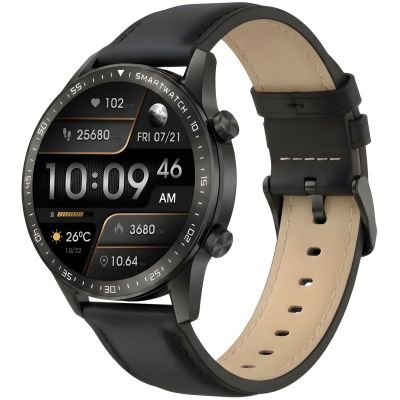 4. Smartwatch Gravity Black 2 Straps GT10-3
