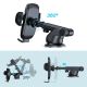 5. Joyroom car phone holder with telescopic extendable arm for dashboard and windshield black (JR-ZS259)
