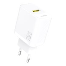 Dudao A27S 25W GaN USB-A Charger - White