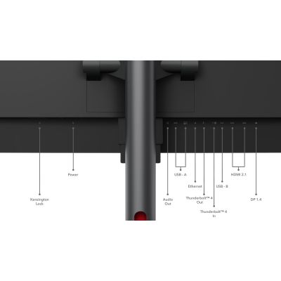 18. Lenovo ThinkVision P49w-30 Computer Monitor 124.5 cm (49") 5120 x 1440 px Dual WQHD LED Black