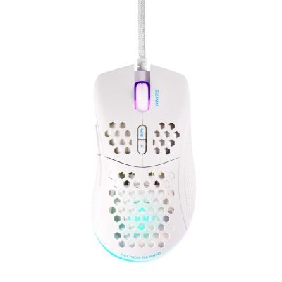 5. Deltaco Gaming GAM-108-W mouse Right-handed USB Type-A Optical 6400 DPI
