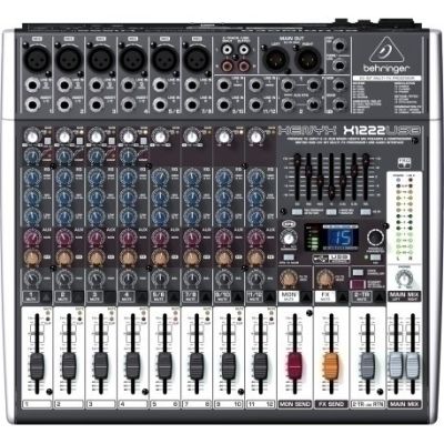 6. Behringer X1222USB - Audio mixer