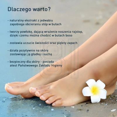 7. Coccine silk foot cream silky fresh DA0262