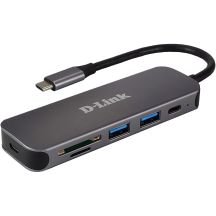 D-Link DUB-2325 USB Type-C Docking Station Gray