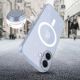 5. Tech-Protect FlexAir MagSafe Case for iPhone 17 - Clear Glitter