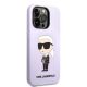 4. Karl Lagerfeld KLHCP14LSNIKBCU iPhone 14 Pro Case - Purple