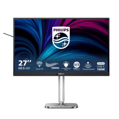 15. Philips 27B2U4601/00 computer monitor 68.6 cm (27") 2560 x 1440 px Quad HD LCD Gray