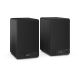 11. Sharp Bookshelf Speakers 2-Way Black Wired and Wireless 60W