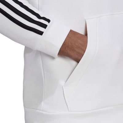 9. adidas Essentials Fleece 3-Stripes Hoodie M GU2522
