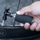 4. Rockbros CO₂ pump, aluminum alloy valve head, cartridge-free, Presta/Schrader compatible - black