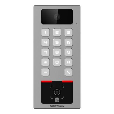 2. Hikvision DS-K1T502DBWX-CQR Access Control Reader Entrance Control Terminal Gray